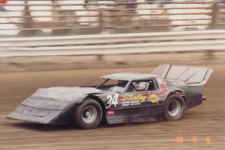 Auto City Speedway - 6-5-82 Frank Seder From Kim Novak